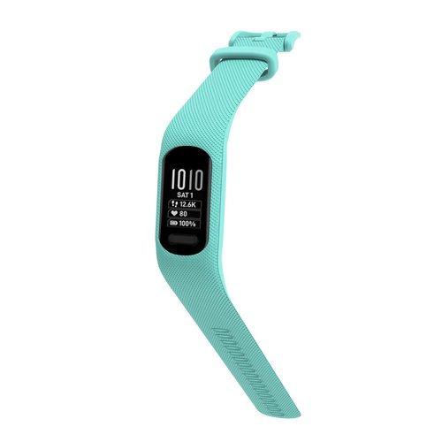3-Pack Bands Compatible with Garmin Vivosmart 5 Straps, All-in-one Replacement Band Wristbands for Garmin vivosmart 5 Women Men (Teal+Pink+White)