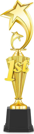 Foilswirl First Place Trophy - Funny Gold Winner Cup for Sports Tournaments | Football & Soccer