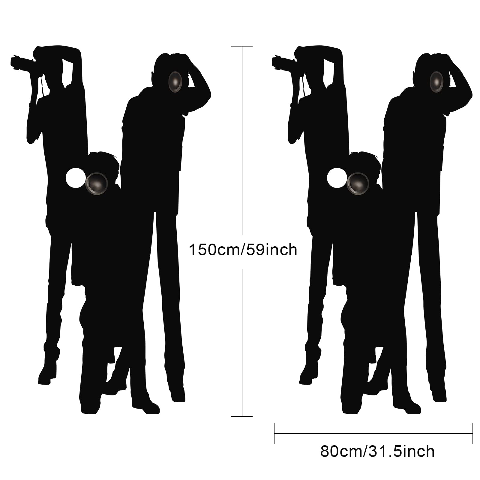 Timtin VIP Entrance Banner Photography Backdrop with Red Carpet Runner, Paparazzi Props, 2.6 x 15 ft Rug, Double-Sided Tape for Party Decorations and Movie Theme Events