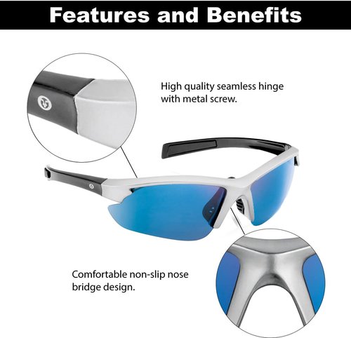 Flying Fisherman Jr. Angler Fin Kids Polarized Sunglasses – 100% UV Protection for Fishing, Boating & Sports