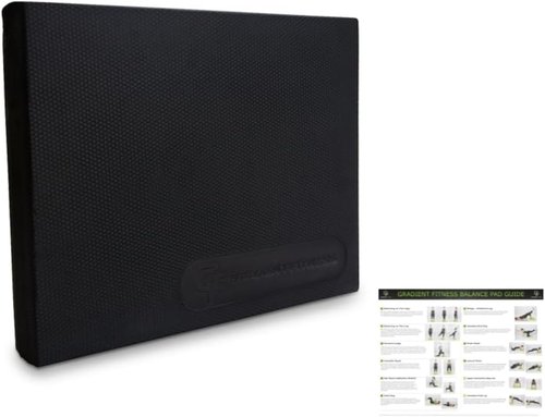 Gradient Fitness Balance Pad - Foam Stability Cushion for Core Strength & Rehabilitation | Ideal for Stretching & Mobility