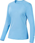 BASSDASH Women's Long Sleeve Fishing T-Shirt - UPF 50+ UV Sun Protection | Performance Hiking Shirt