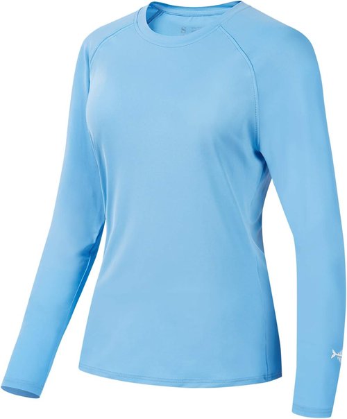 BASSDASH Women's Long Sleeve Fishing T-Shirt - UPF 50+ UV Sun Protection | Performance Hiking Shirt