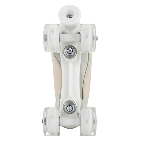 Roller Skates for Women PU Leather Four-Wheel Roller Skates Indoor Outdoor Skating Shoes