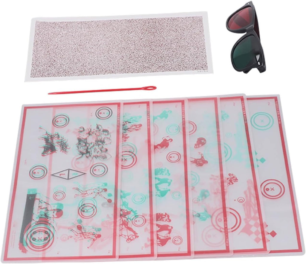 Vectogram | Red Green Fixed Eye Training for Convergence Insufficiency - Improve Stereopsis & Low Vision
