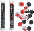 Lancer Tactical Defense Ball | 0.50 Cal Self Defense Projectiles - Includes Pepper & Rubber Balls, 7-Pack