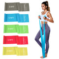 5 Pcs Professional Resistance Bands（5.9FT）. Latex-Free, Elastic Band, Work Out Bands, Stretch Bands for Working Out Women or Men, Exercise Bands Set for Physical Therapy, Yoga, Pilates