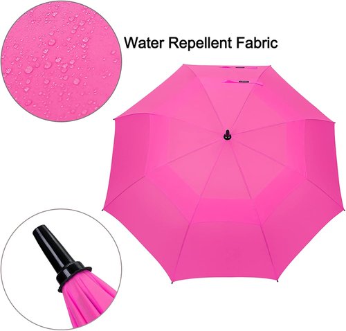 G4Free Golf Umbrella - Oversized 72 Inch Automatic Open Double Canopy | Windproof & Waterproof