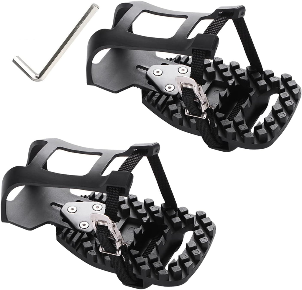 Skiennix Friendship Toe Cages - Convert Look Delta Pedals to Toe Clip Cages for Regular Shoes