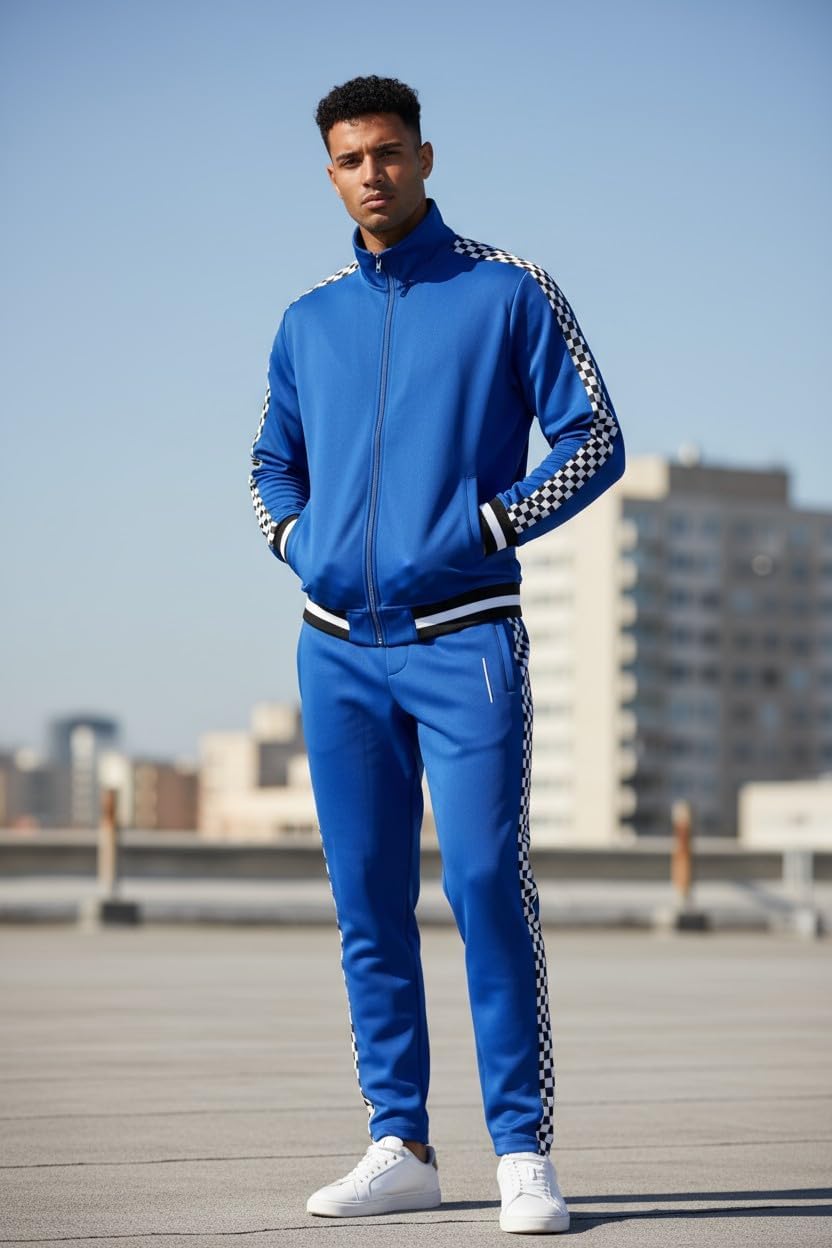 SCREENSHOT-TRACK Jacket - Premium Urban Hip Hop Slim Fit Sportswear | Stylish Side Taping