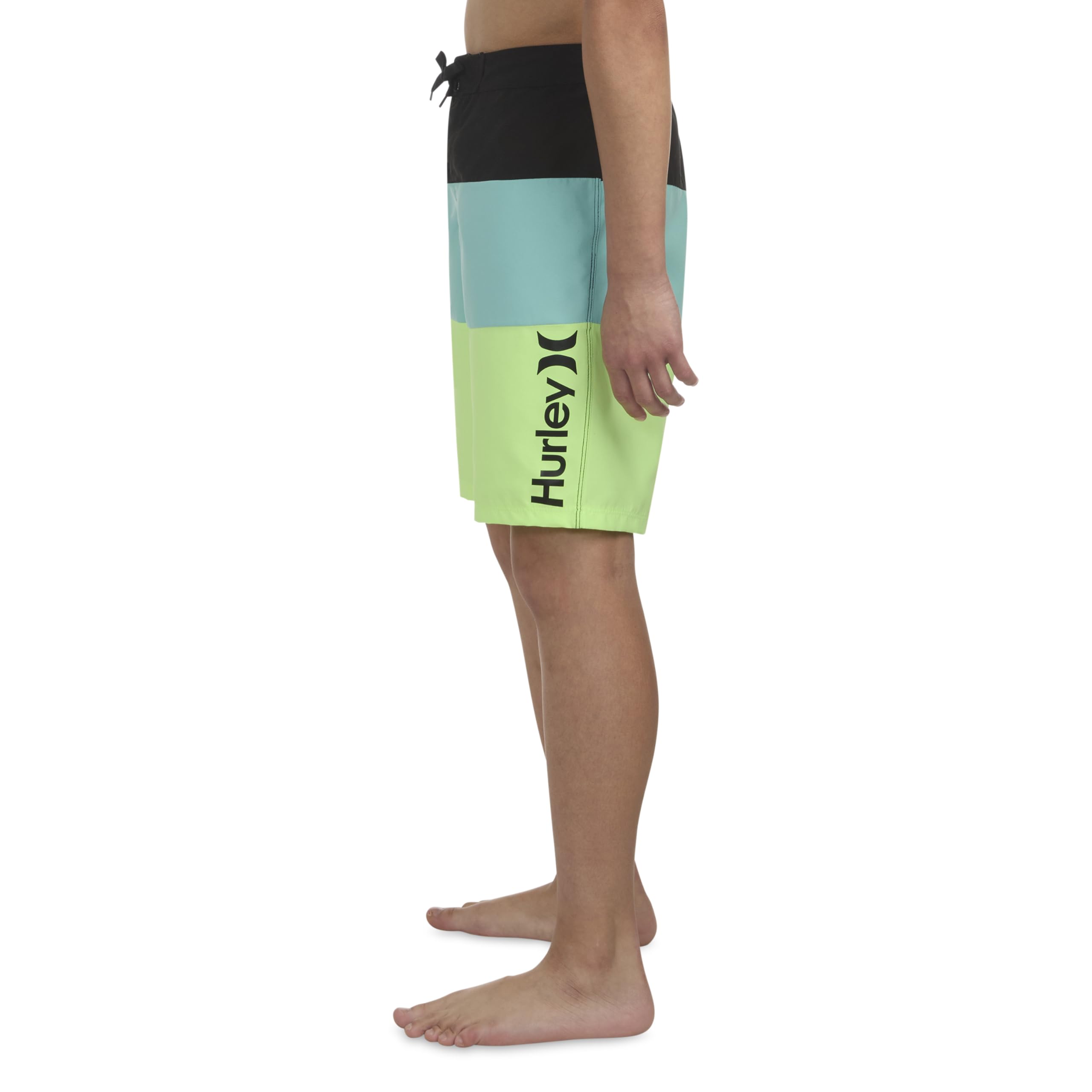 Hurley Boys' Big Classic Board Shorts, Tropical/Black, 10