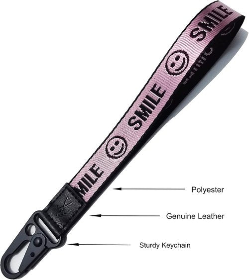 FORZEN Wristlet Keychain - Stylish Women's Keyring with Durable Lanyard Holder | Perfect for Keys