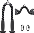 Kipika Tricep Pull Down Attachment - Home Gym Cable Machine Accessory for Weight Fitness