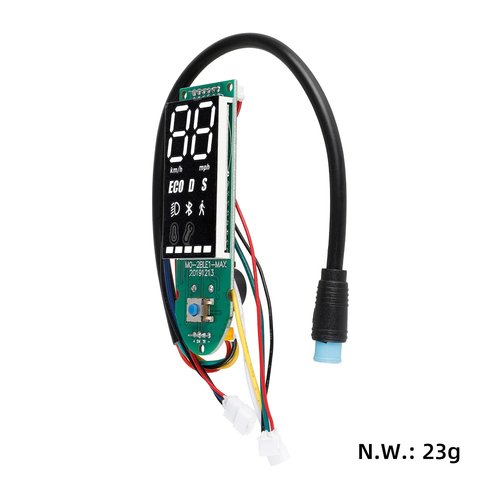 Felixstory Max G30P Dashboard Replacement Circuit Board for Segway Ninebot Max G30P Electric Scooter| Digital Display Dashboard Set with Waterproof Cover Repair Accessories Parts