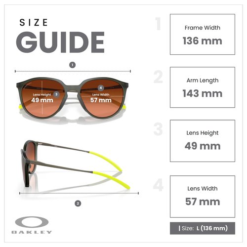 Oakley Sielo OO9288 928802 57MM Matte Olive Ink/Prizm Brown Gradient Sunglasses for Women+ Bundle Accessory Leash Kit, Microfiber Pouch