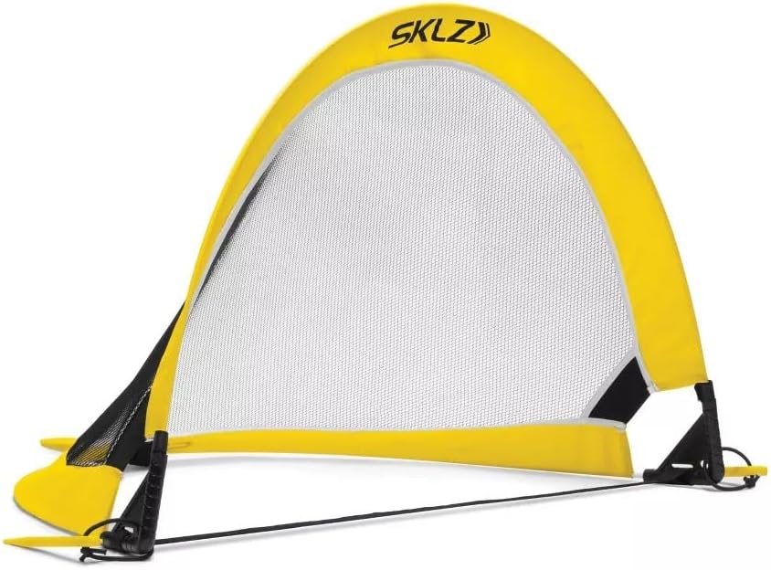 SKLZ Playmaker Portable Pop-Up Goal Set - Ideal for Training & Pickup Games | Includes 2 Goals