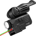 1200 Lumens LED Flashlight by [Brand Name] - Rechargeable with Dual Laser Sights & 5 Light Modes | Durable Hard Anodized Aluminum