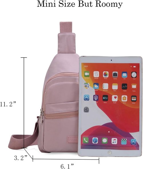 EVANCARY Sling Bag - Versatile Crossbody Backpack for Travel & Outdoor Adventures - Compact Size