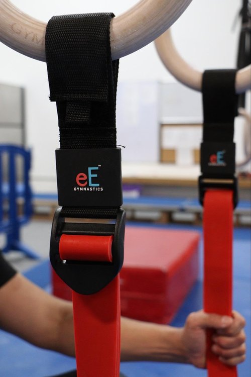 Ultimate Elastic Band – Innovative Strength Trainer for Pull-Ups, Dips, Push-Ups, Muscle-Ups, Planches, Iron Cross & More – Fast Setup for Cross-Training, Calisthenics & Home Workouts by EEGymnastics