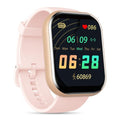 BENIO Smart Watch (Answer/Make Call), Voice Calls, 2.02" Fitness Tracker with 24/7 Heart Rate, SpO2, Sleep Tracker, 100 Sports Modes Activity Trackers, IP67 Waterproof Step Calorie Counter (Rose Gold)