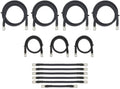 Aftermarket 4 Gauge Golf Cart Battery Cables Fits EZGO 36V 36 Volt TXT Golf Carts (Battery + Controller/Motor Cables) Complete 13 Piece Set