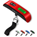 Skiennix Luggage Scale - 110lb Digital Weight Scale with LED Display & 4 Unit Switching | Red
