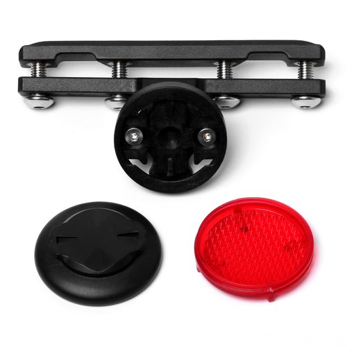 XHSESA Bike Seat Bow Reflector Light Style Hidden Mount Protective Shell Cover for AirTag