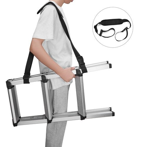 Archerest 2 Pack Kick Scooter Straps, Adjustable Carrying Strap with Extra-Thick Anti-Slip Shoulder Pad, Compatible with Segway es1/es2/es2 Pro/es4/f30/f40/e8/e10/c10/e22/e25/max Mijia M365 (Black)