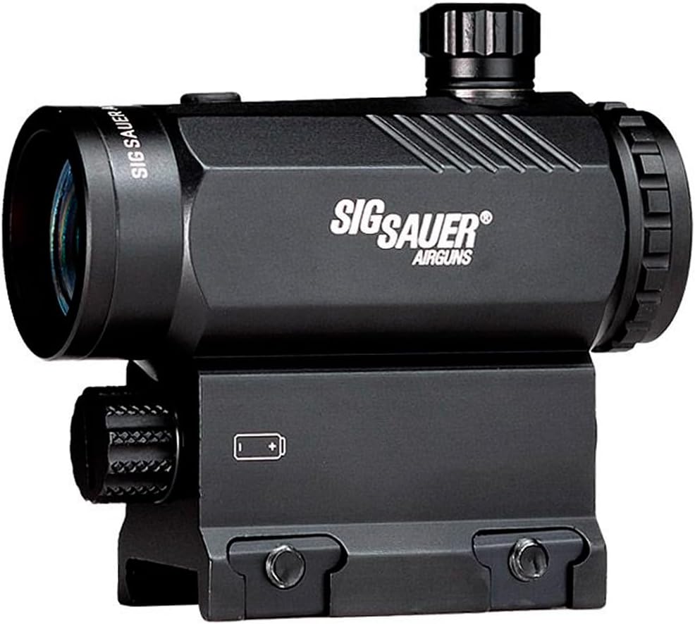 SIG SAUER Air R5 Mini Red Dot Sight - 1x20mm 3 MOA Reticle for Compact Hunting & Shooting
