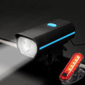 Rechargeable Bike Lights with Electric Bell and Tail Light, Ultra Bright Waterproof Bicycle Headlight with Quick-Release, for Night Riding, Road Mountain Bike Accessories for Kids Adults.