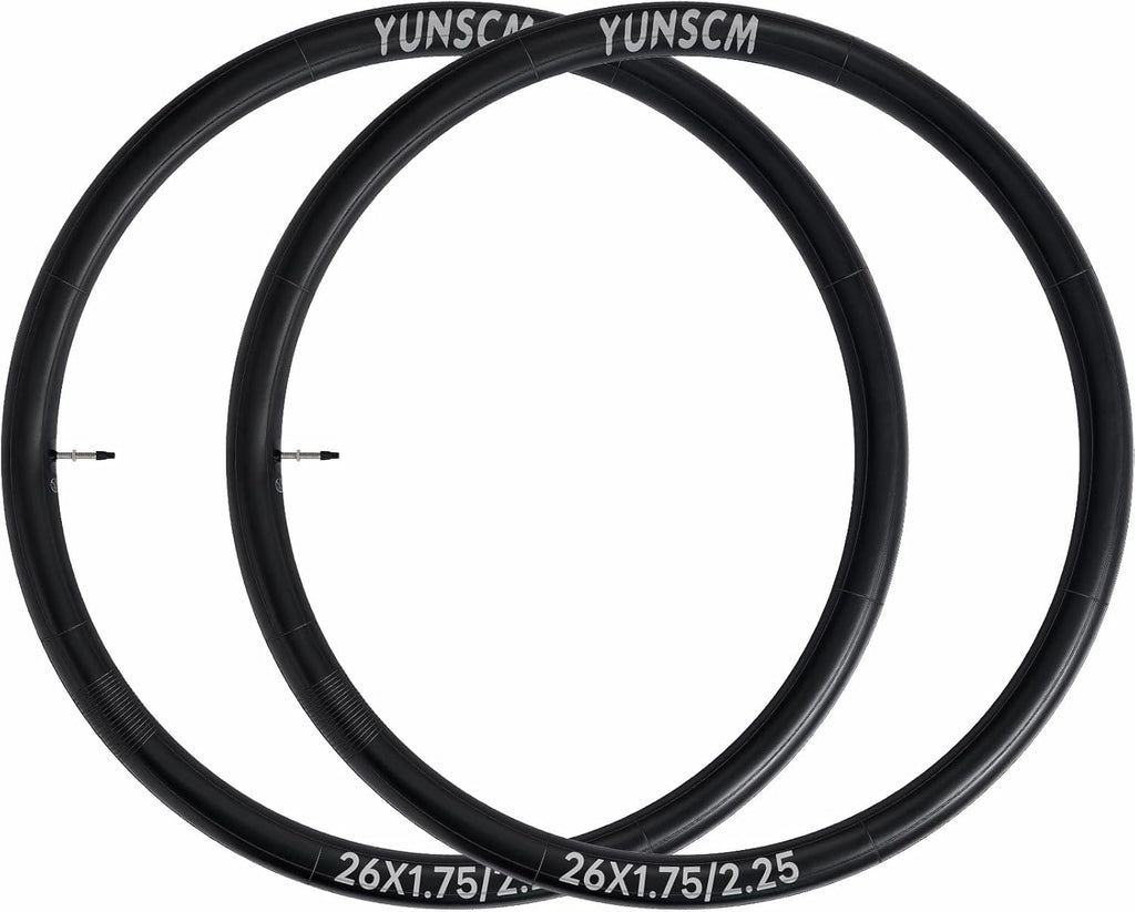RFV Heavy Duty 26" Bike Tubes - Compatible with 26x1.75 to 26x2.25 Tires | Presta Valve, 2-Pack
