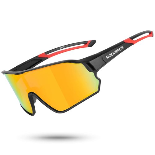 ROCKBROS Polarized Sunglasses for Men Women UV Protection Cycling Sunglasses with Photochromic Sports Sunglasses