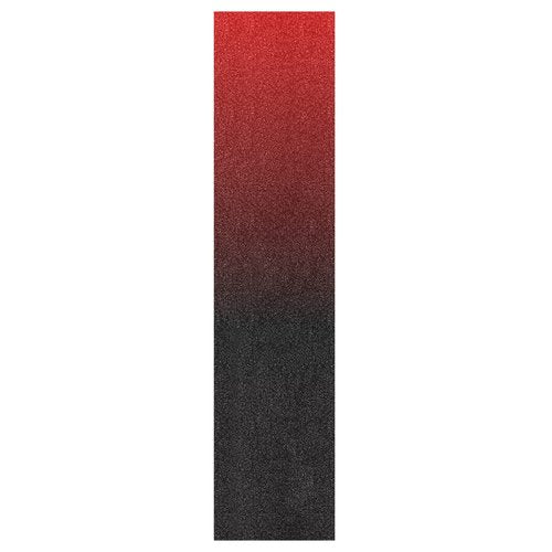 Wudan Red Black Skateboard Grip Tape Scooter Griptape 1 Sheet 44x10inch Extended Long Bubble Free Waterproof Toddler Sandpaper