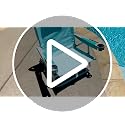 Teal Extra Wide Low Beach Chair 2 Pack - 5-Position Folding Camping Chairs with Cup Holders for Outdoor Sand
