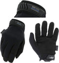 Mechanix Wear - Covert Tactical Gloves | Thin Blue Line Design, Large Size, Black Color
