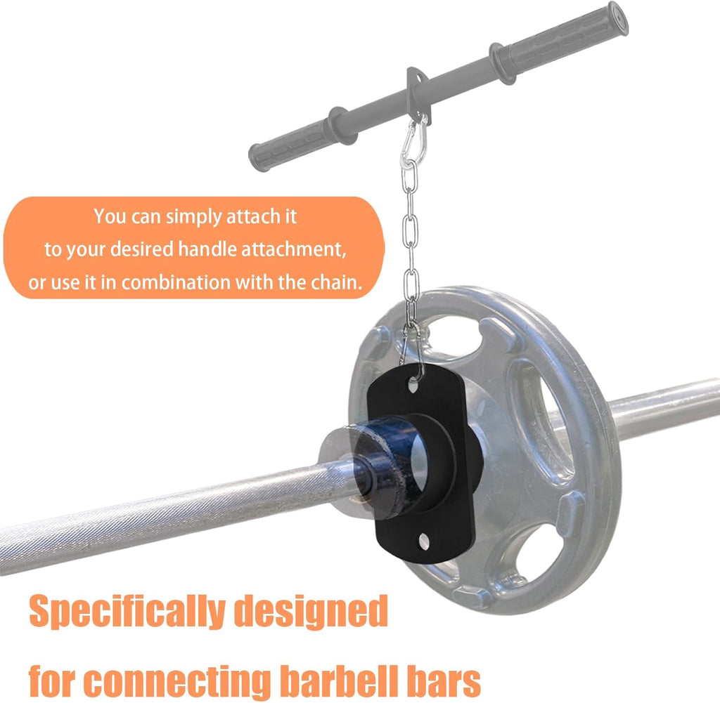 Skiennix T-Bar Row Platform - Landmine Attachment for 2-Inch Olympic Bar | Enhance Back & Shoulder Workouts
