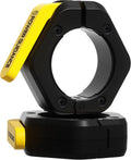 POWER GUIDANCE Barbell Collars - Non-Slip Quick Release Clips for 2-Inch Olympic Barbells | Weightlifting Accessories