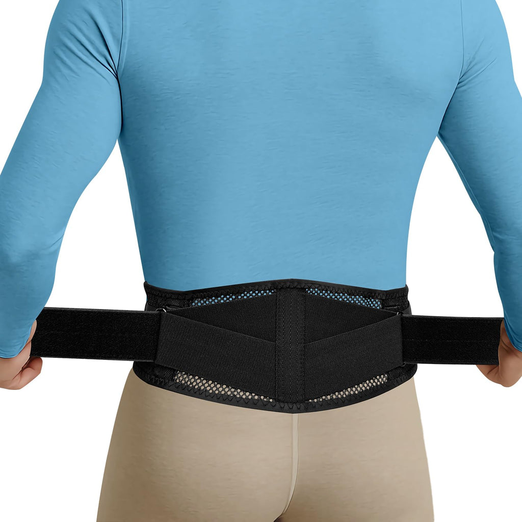 Regine Switzerland Lightweight Back Brace - Breathable Support for Lower Back Pain Relief | Adjustable Lumbar Belt for All-Day Comfort
