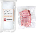 Chef Preserve Reusable Vacuum Sealer Bags - 30 XL Large BPA-Free Food Storage Bags (12 x 20 in) | Odor-Resistant & Leak-Proof