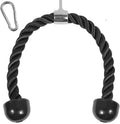 Yes4All Deluxe Tricep Rope Cable Attachment - 27 & 36 Inch Gym Pulley System in 4 Colors