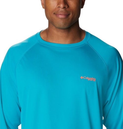 Columbia Men's PFG Terminal Tackle Long Sleeve Fishing Shirt - Lightweight & Quick-Dry