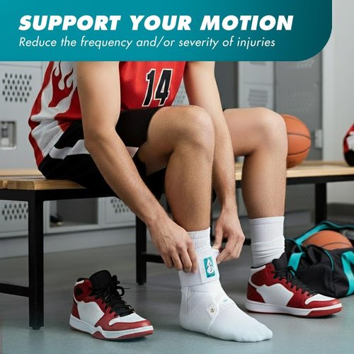 Med Spec ASO Ankle Stabilizer - Lace-Up Ankle Brace for Sprains & Tendonitis | Unisex Support for All Ages