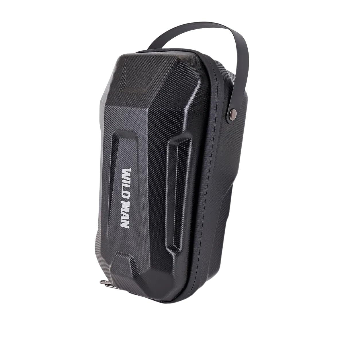 WILD MAN Hard Shell Handlebar Scooter Bag Quick Release Design Bike Bag Anti-Theft Design Scooter Storage With Carry Handle for Kick Scooters Folding Bike-GD99X(Black,4.5L)