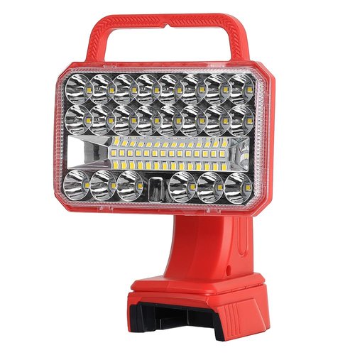 2000LM LED 18v Light for Milwaukee M18 18V Li-Ion Battery, 18W Work Light with USB Charging Port for Hiking, Job Site,Camping,Indoor & Outdoor Use(Tool Only)