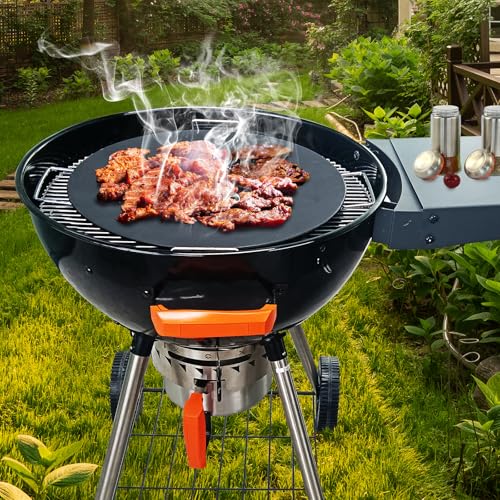 18-Inch Cast Iron Campfire Grill Pan with Carrier Bag - Outdoor & Indoor Use
