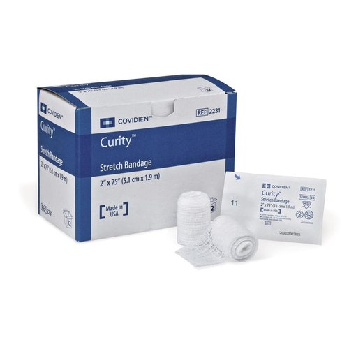 Kendal Curity Gauze Roll Bandage Sterile 2'' 12/Box