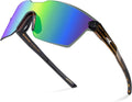 KastKing Tarkio Polarized Fishing Sunglasses - UV400 Protection, Rimless Wrap Design, Large Lenses
