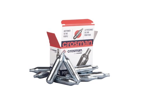 Crosman 15-Count CO2 Cartridges For Air Rifles And Air Pistols