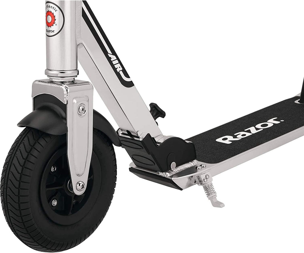 Razor A5 Air Kick Scooter for Kids 8+ | Extra-Long Deck, 8" Pneumatic Wheels, Foldable Design