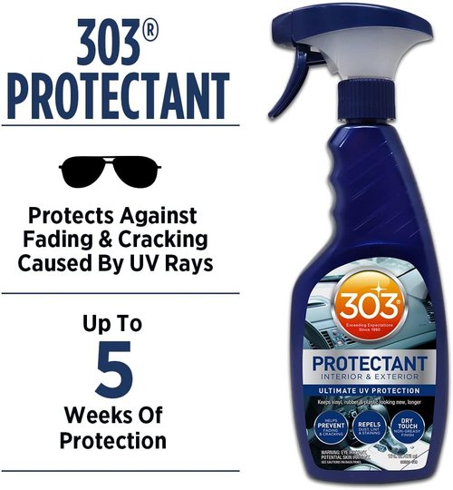 303 Automotive Protectant - 16oz | 303 Leather 3-in-1 Complete Care - 16 fl. oz.